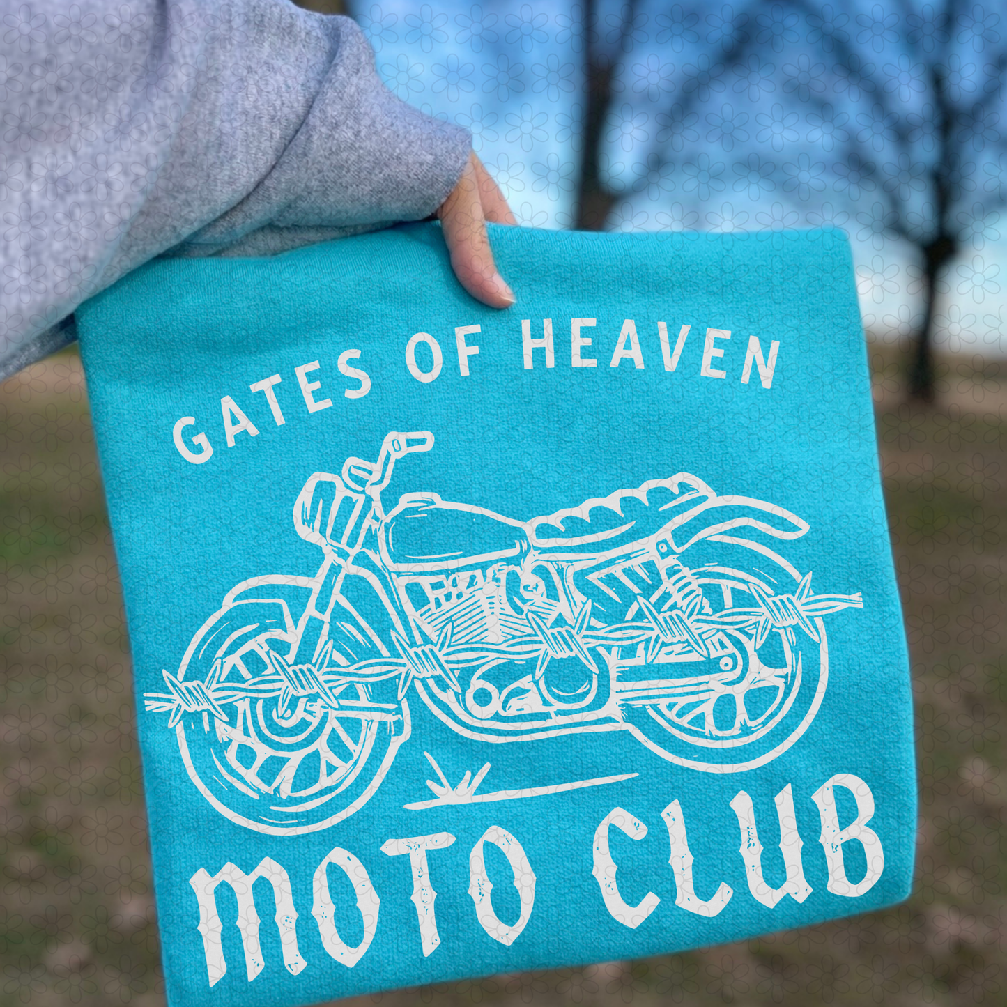 Gates Of Heaven- White DTF Transfer
