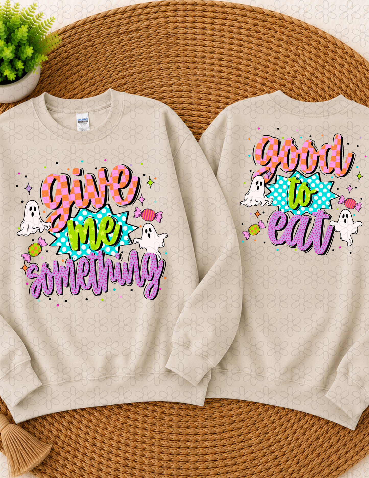 Give me Something good to eat DTF Transfer