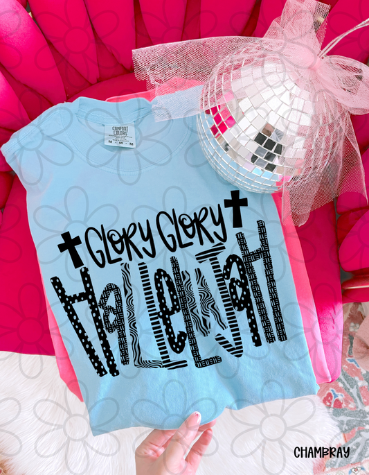 Glory Glory Hallelujah Kids Completed Tee