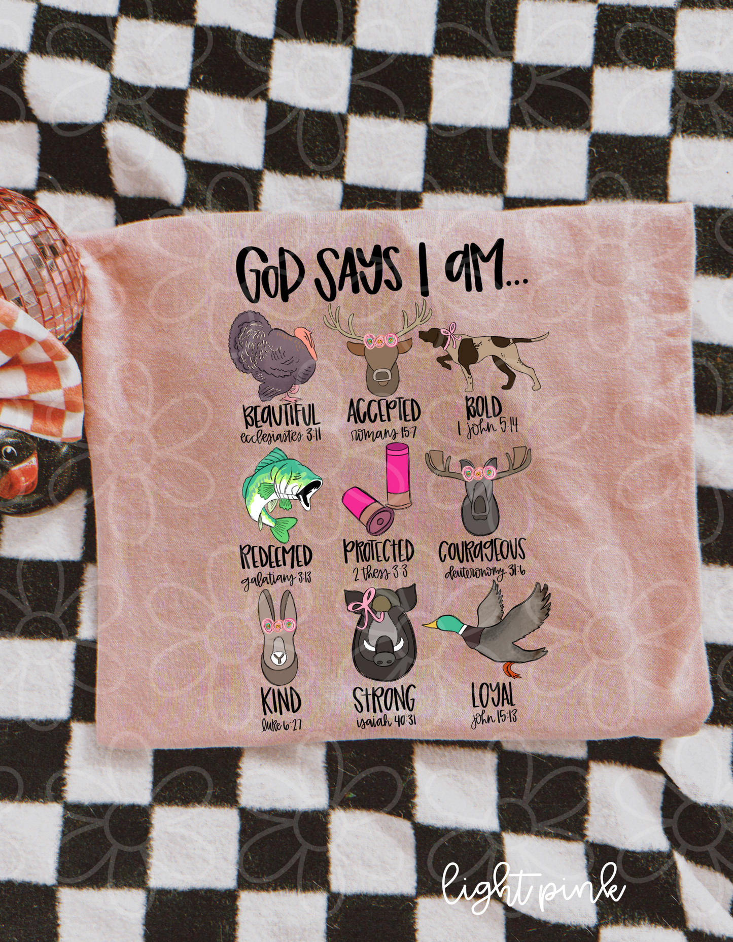 God Says I Am Hunting Completed Tee