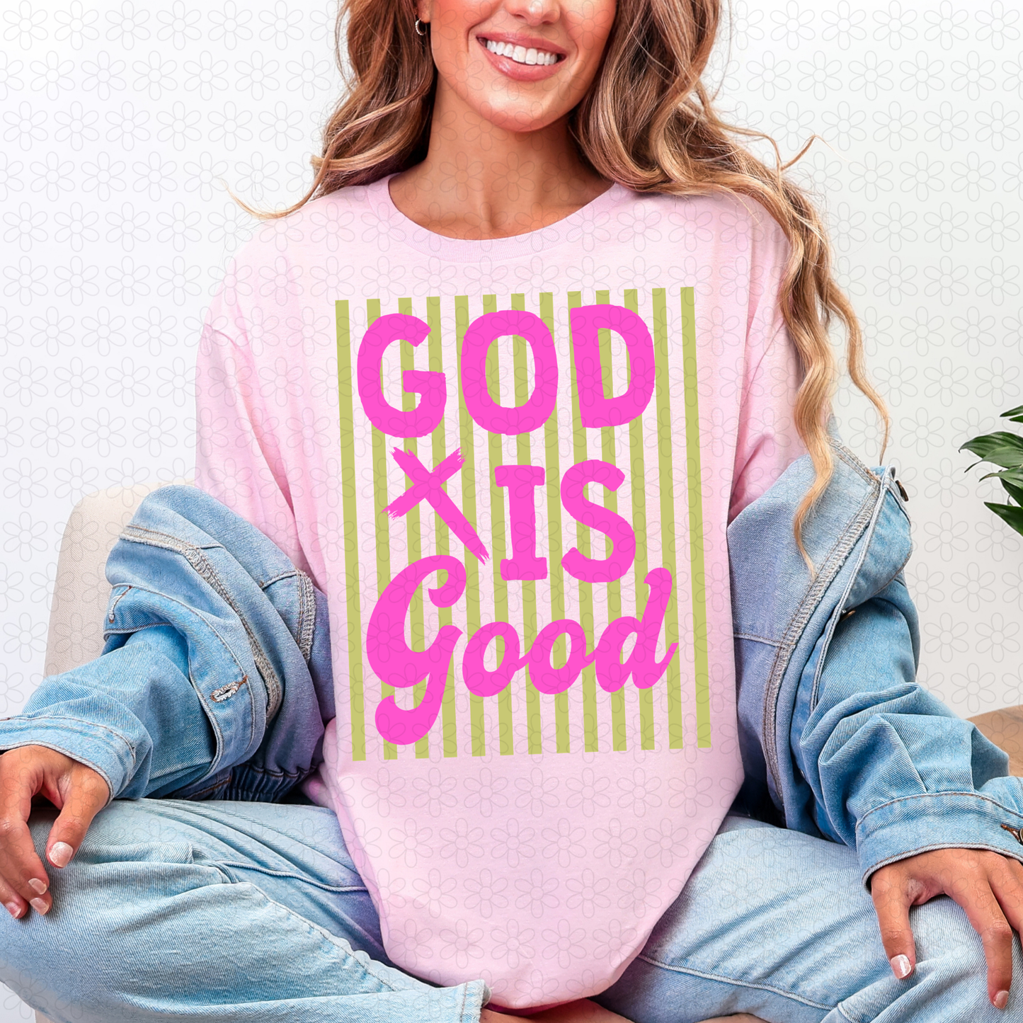 God Is Good DTF Transfer