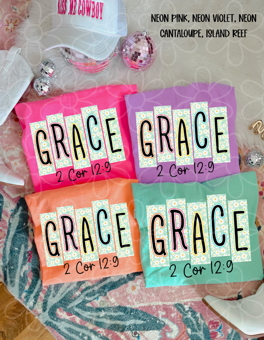 Grace Floral Kids Completed Tee