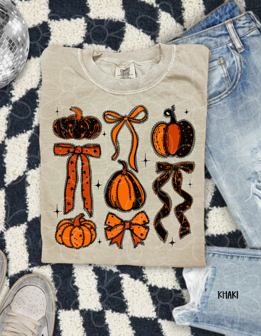 Halloween Lace Coquette Kids Completed Tee