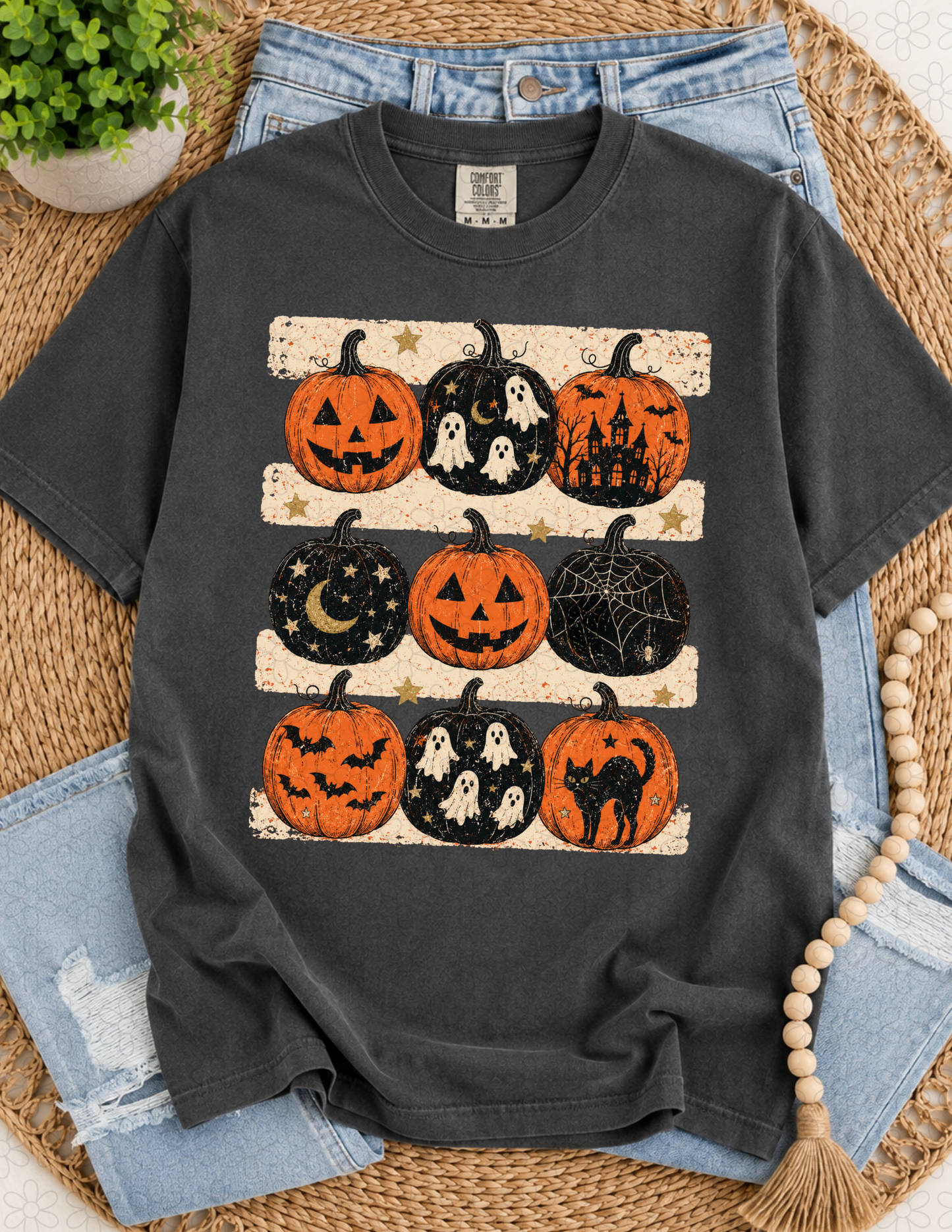 Halloween Pumpkins DTF Transfer