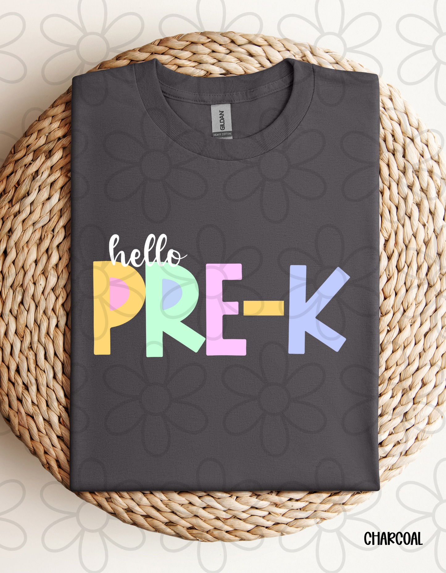 Hello Grades Pastel (Multiple Options) Kids Completed Tee