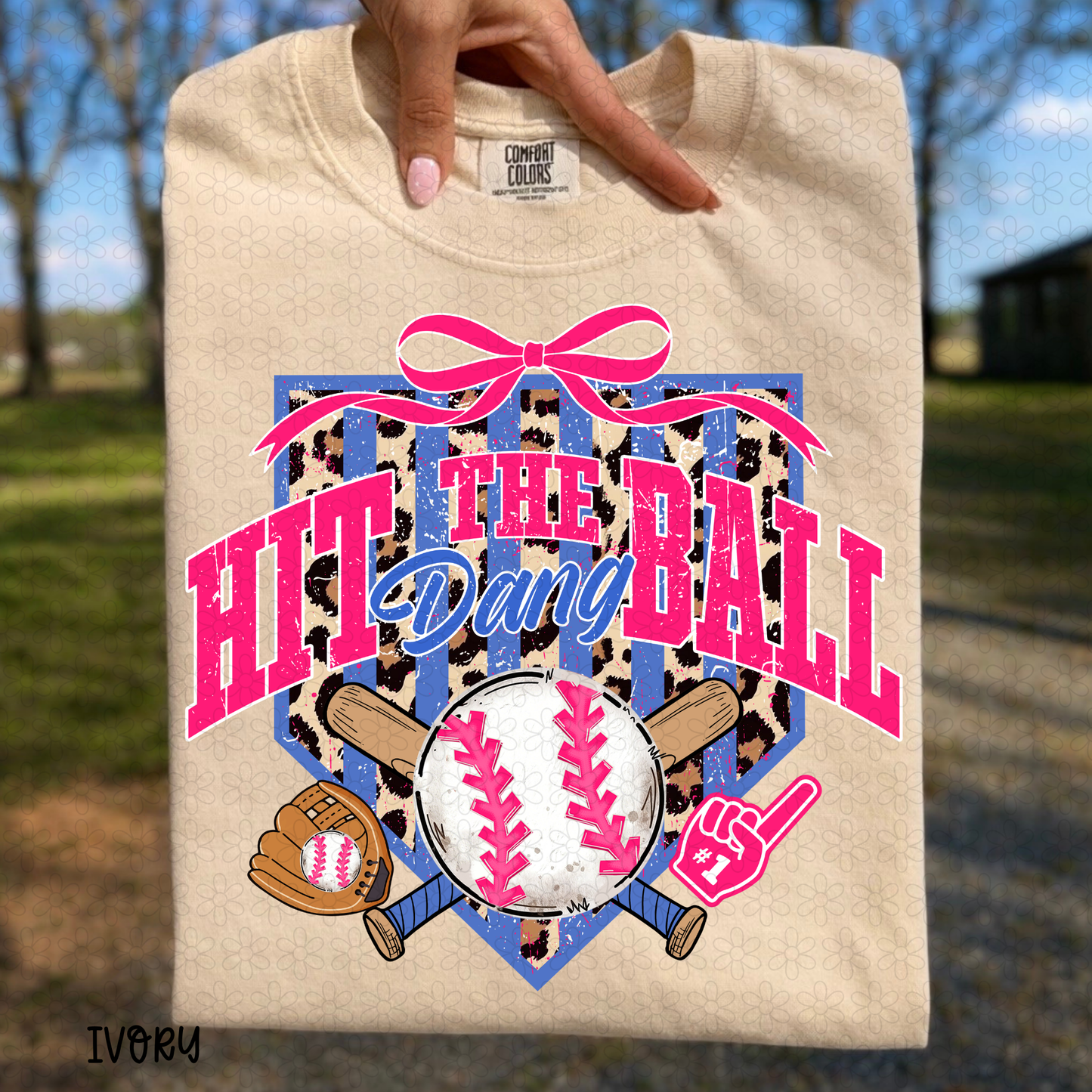 Hit The Dang Ball DTF Transfer