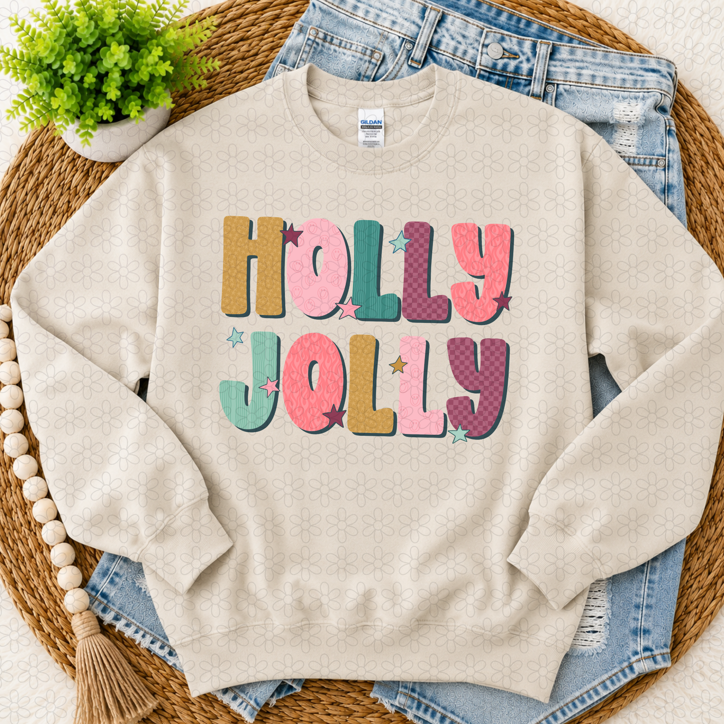 Holly Jolly DTF Transfer