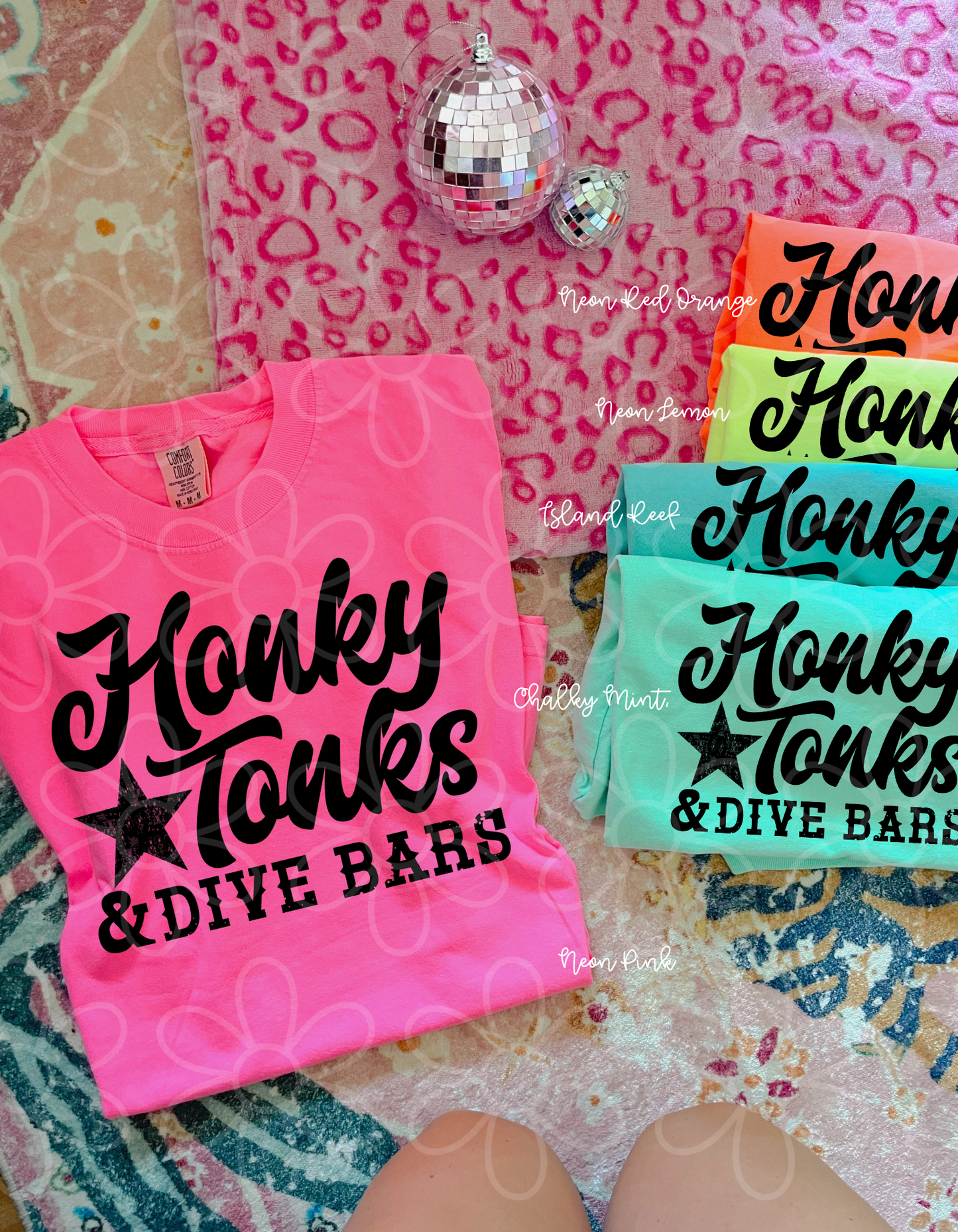 Honkey Tonks & Dive Bars DTF Transfer