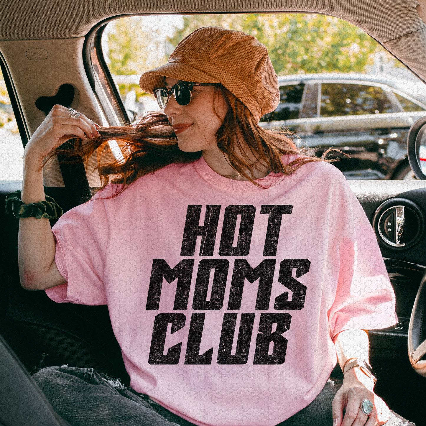 Hot Moms Club (Multiple Color options) DTF Transfer