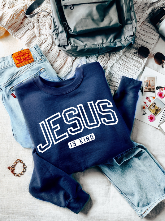 Jesus Is King DTF Transfer