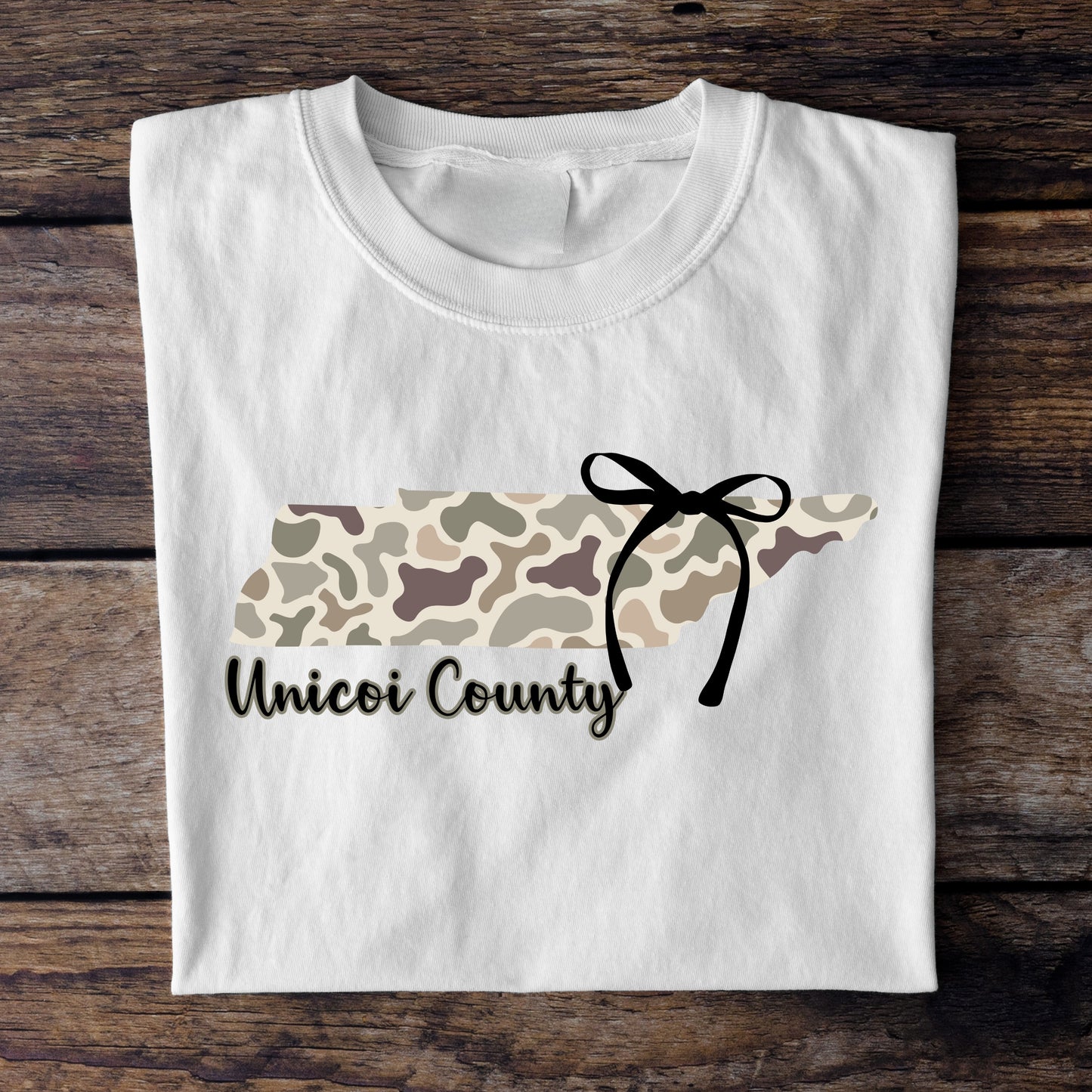 Camo Unicoi County with Bow Transfer only
