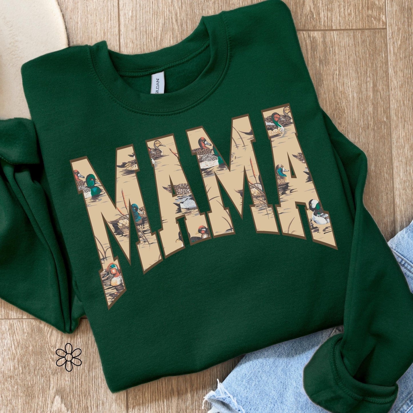 Duck Mama DTF Transfer Only