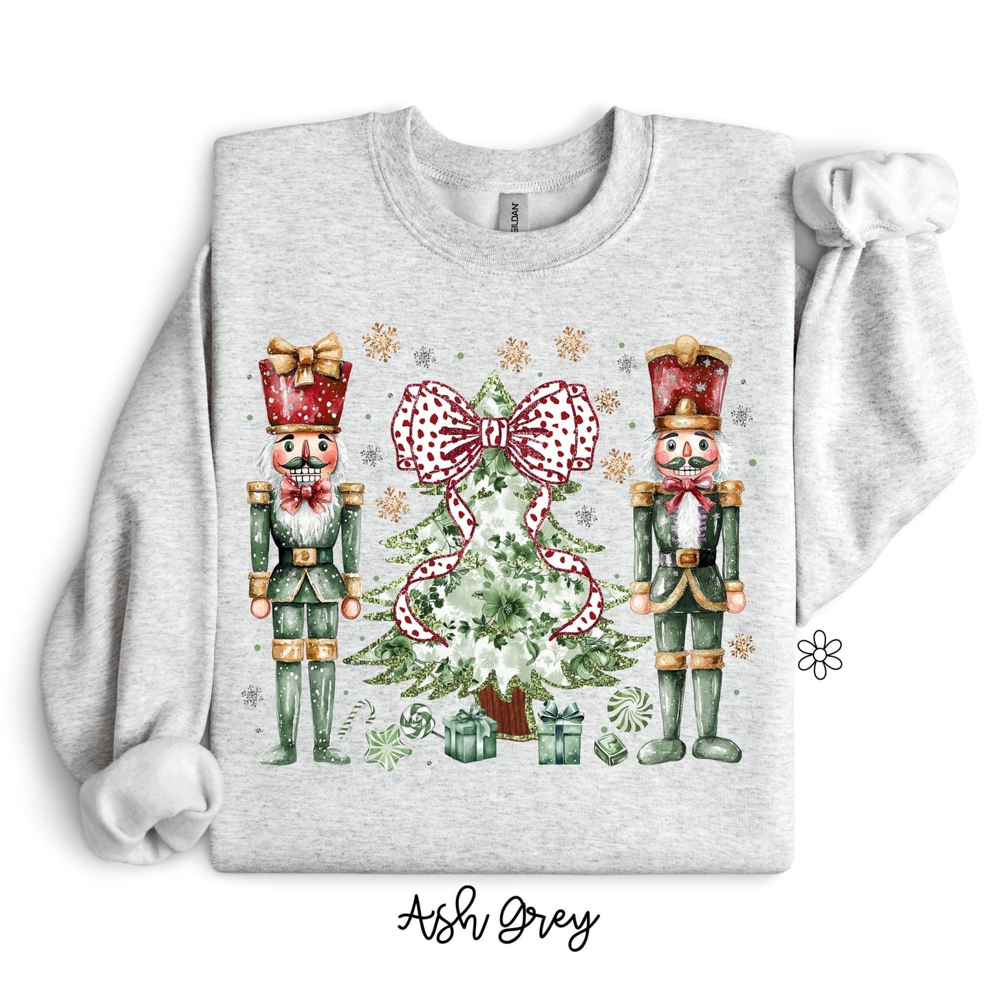 Nutcracker Christmas Tree Kids Completed Tee