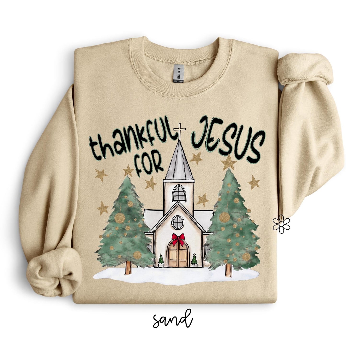 Thankful For Jesus Completed Tee