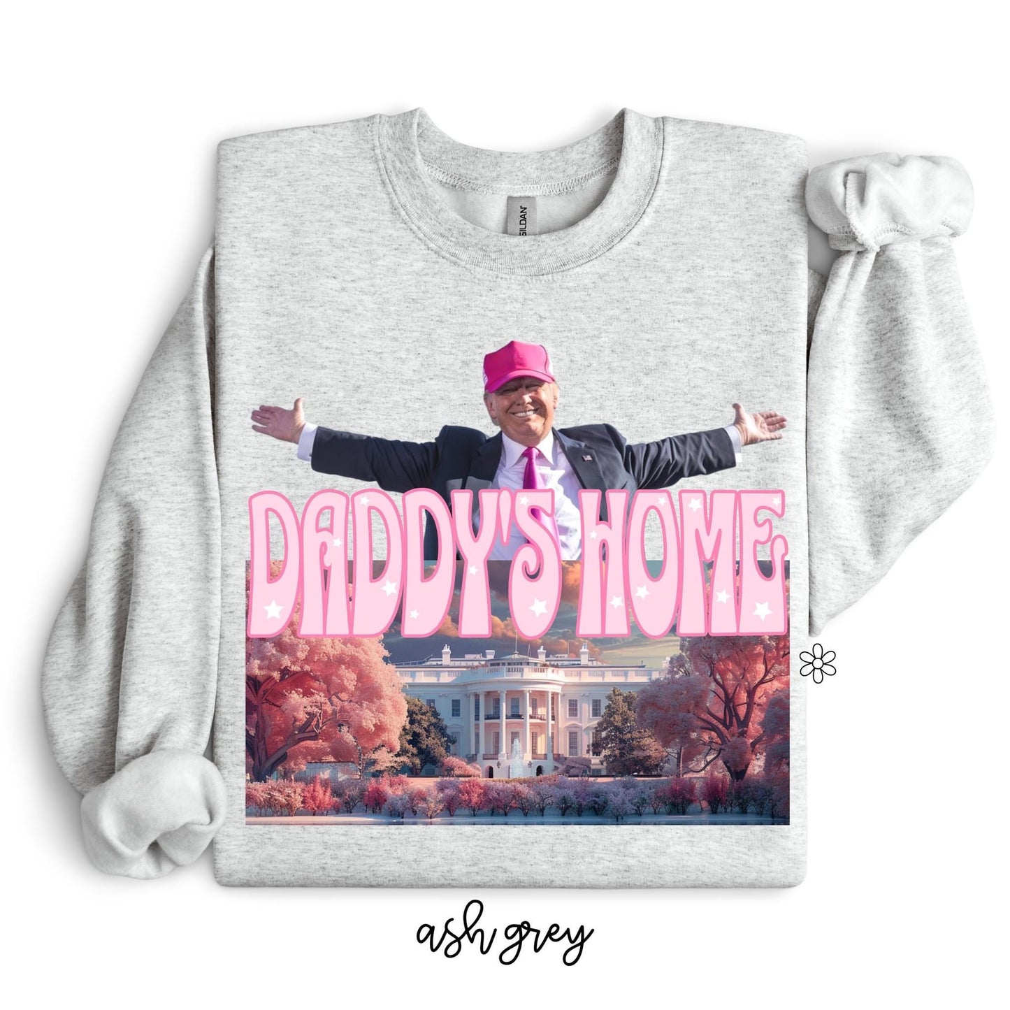 Trump Daddys Home Kids Completed Tee
