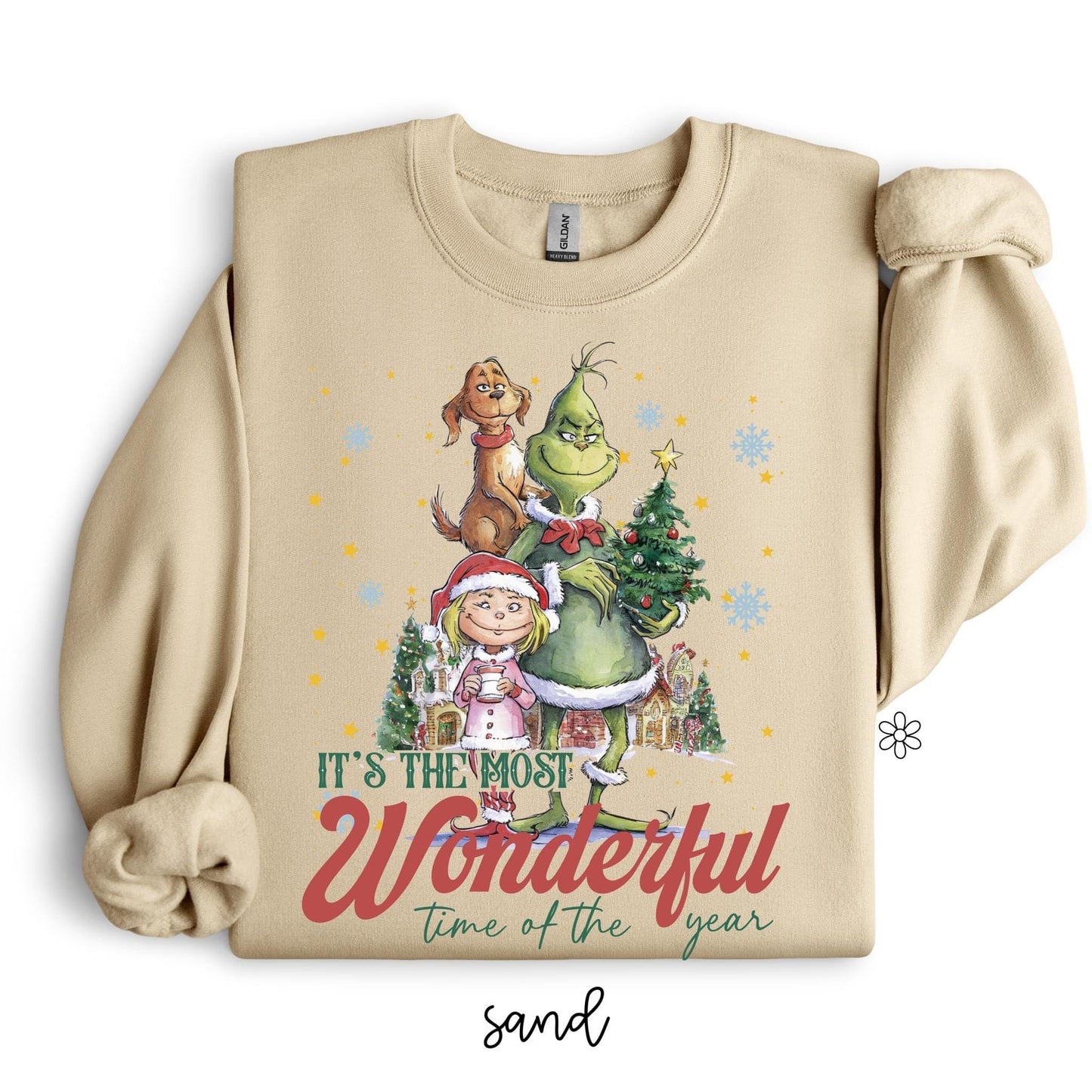 Retro Grinch Most Wonderful Time Completed Tee