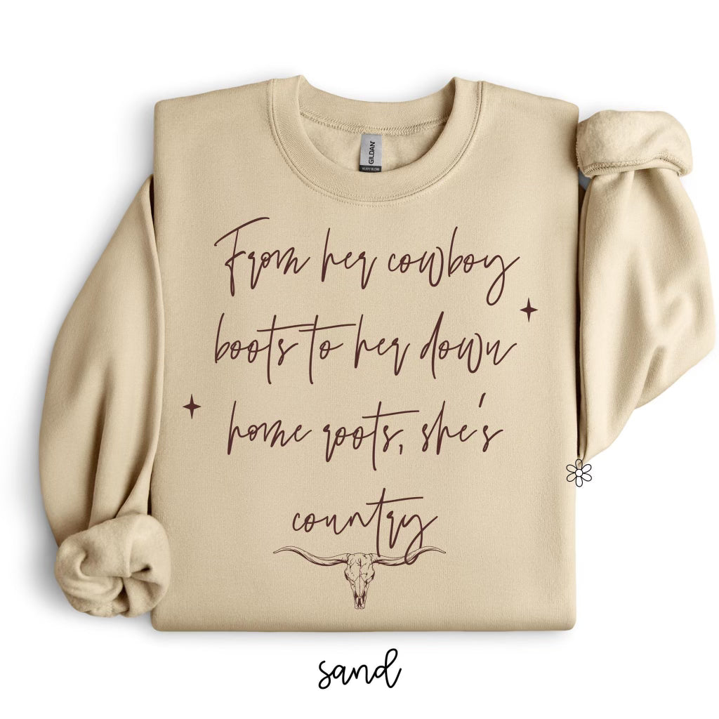She's Country Kids Completed Tee