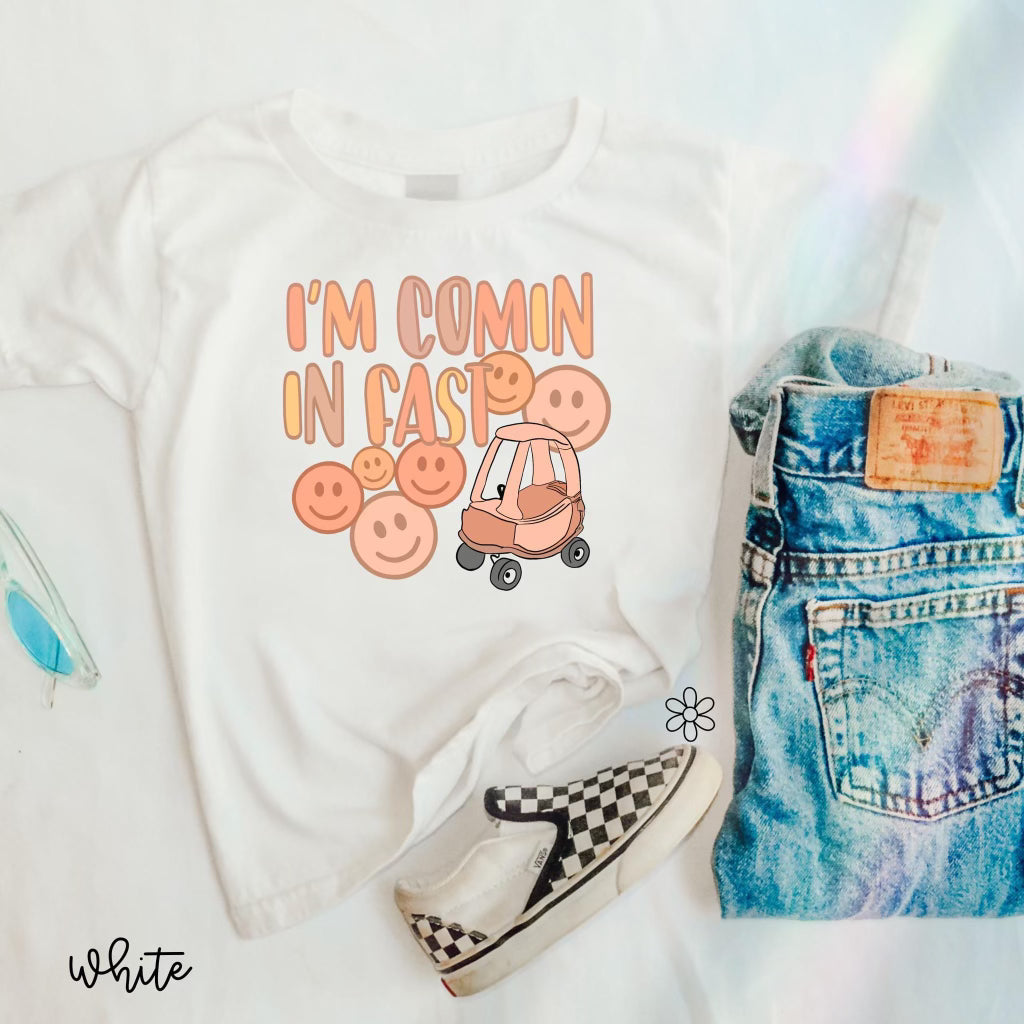 I"m Comin In Fast Kids Completed Tee