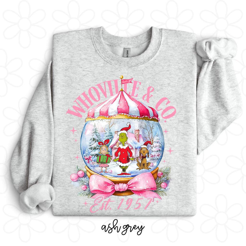Whoville & Co Snow Globe DTF Transfer