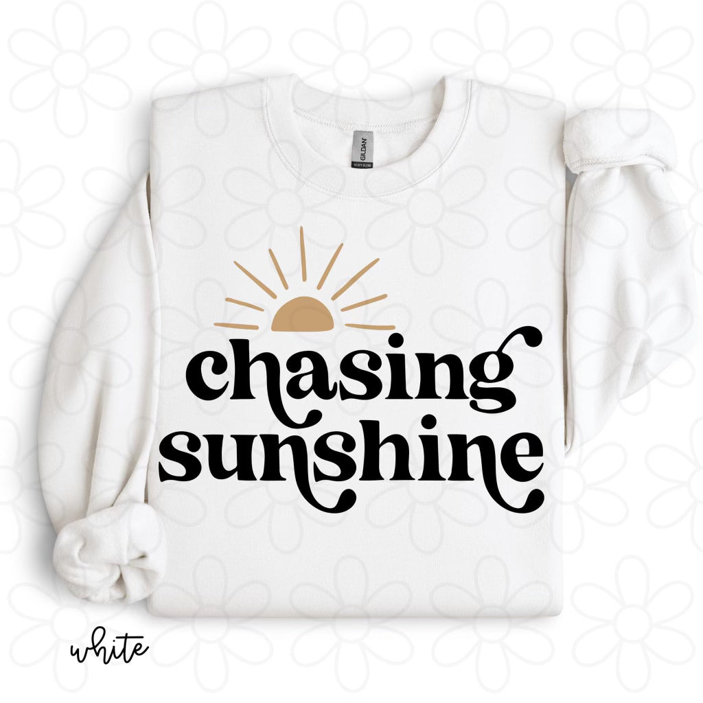 Chasing Sunshine Completed Tee