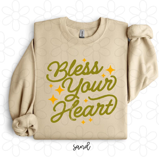 Bless Your Heart Completed Tee