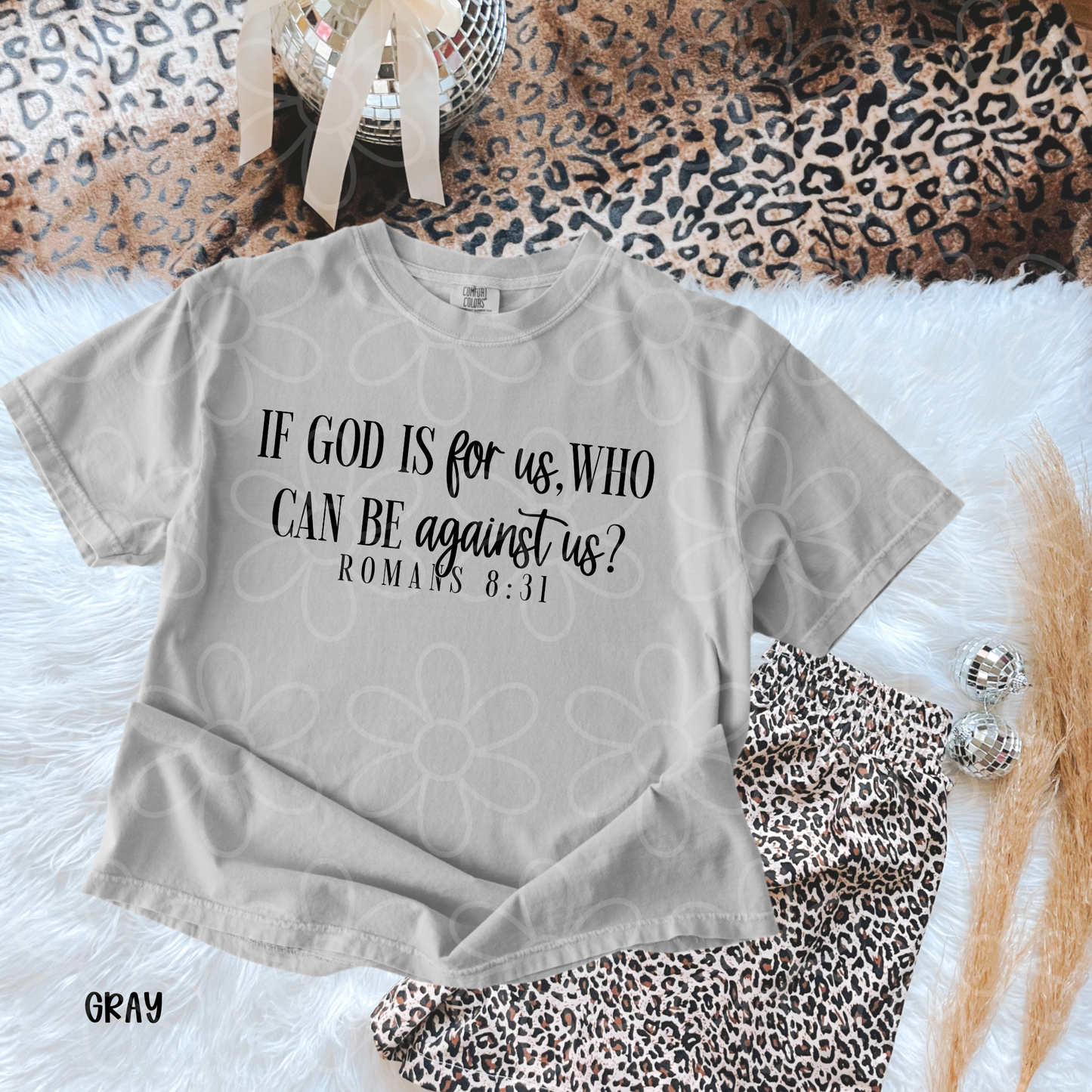 If God Is For Us, Who Can Be Against Us? Kids Completed Tee