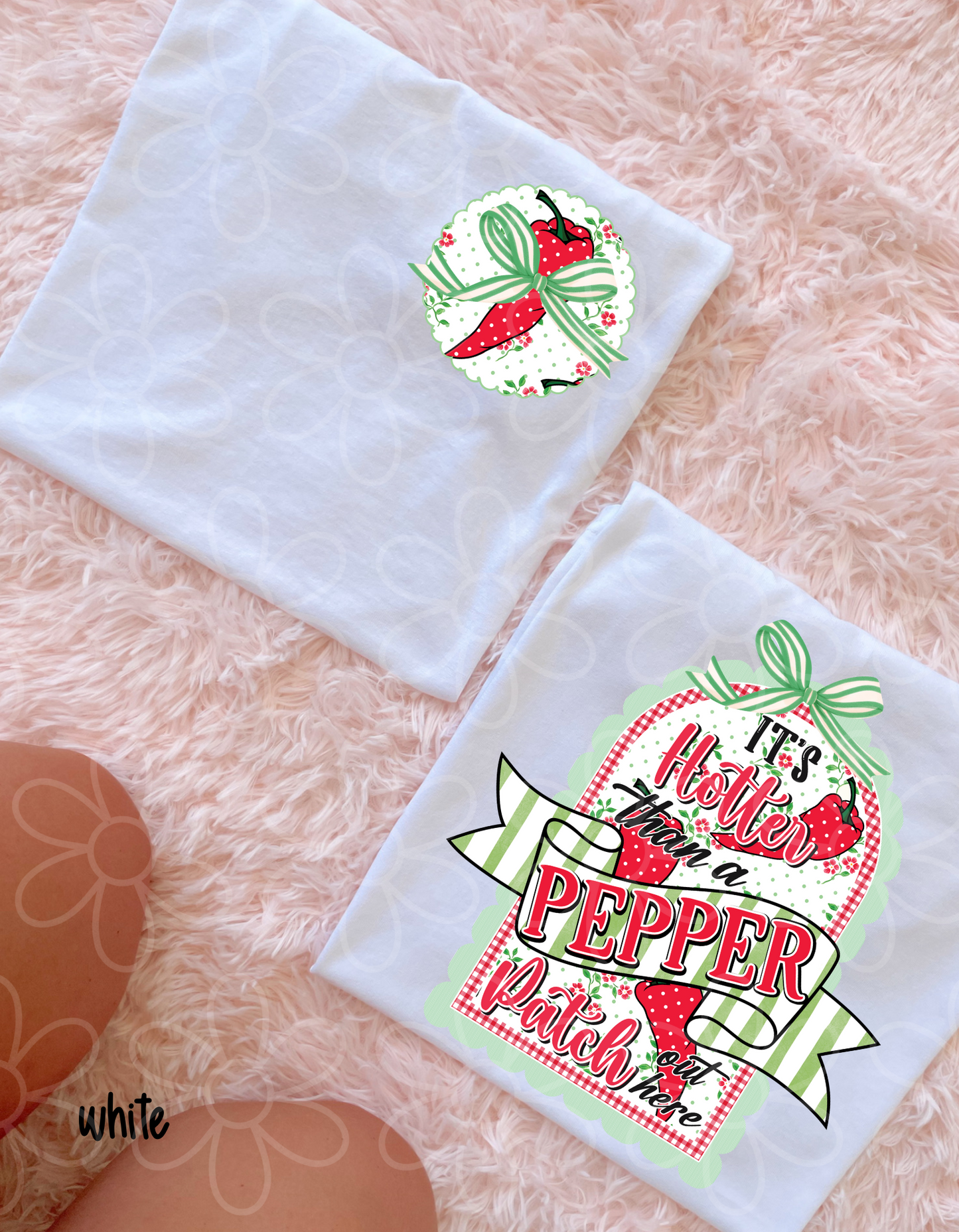 It's Hotter Than A Pepper Patch Completed Tee