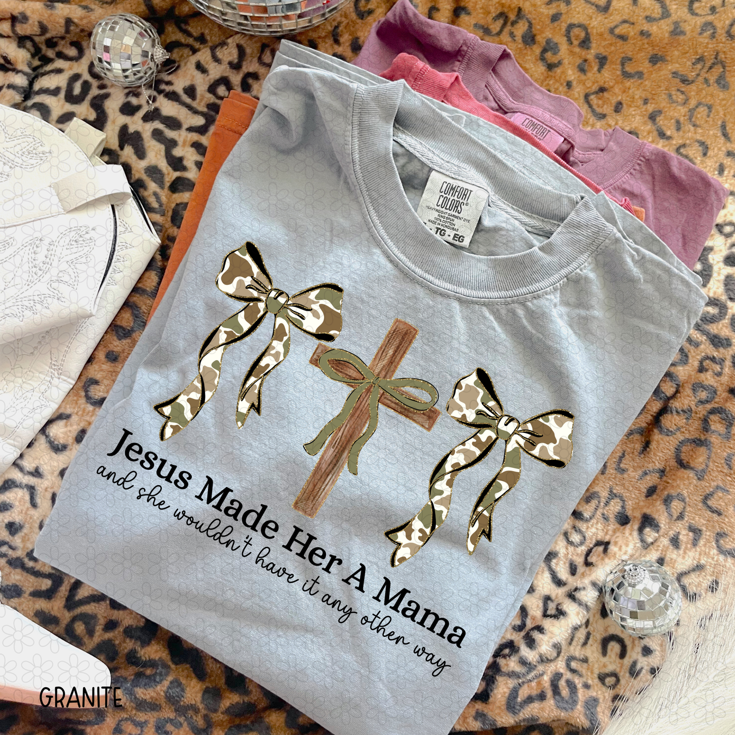 Jesus Made Her a Mama DTF Transfer