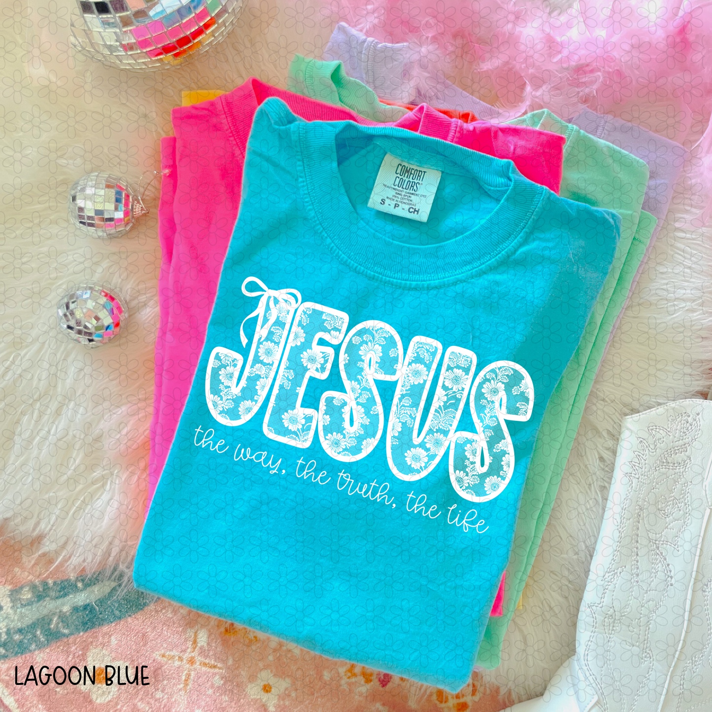 Jesus The Way, The Truth, The Life DTF Transfer