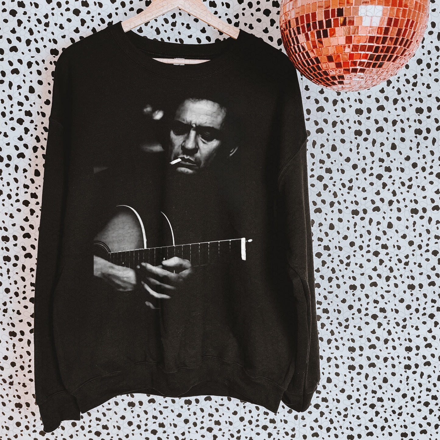 Johnny Cash DTF Transfer