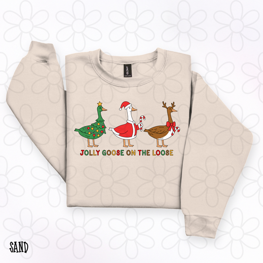 Jolly Goose On The Loose Kids Completed Tee