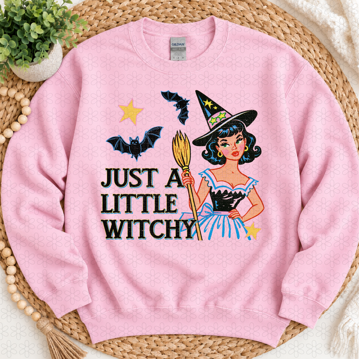 Just a little witchy DTF Transfer