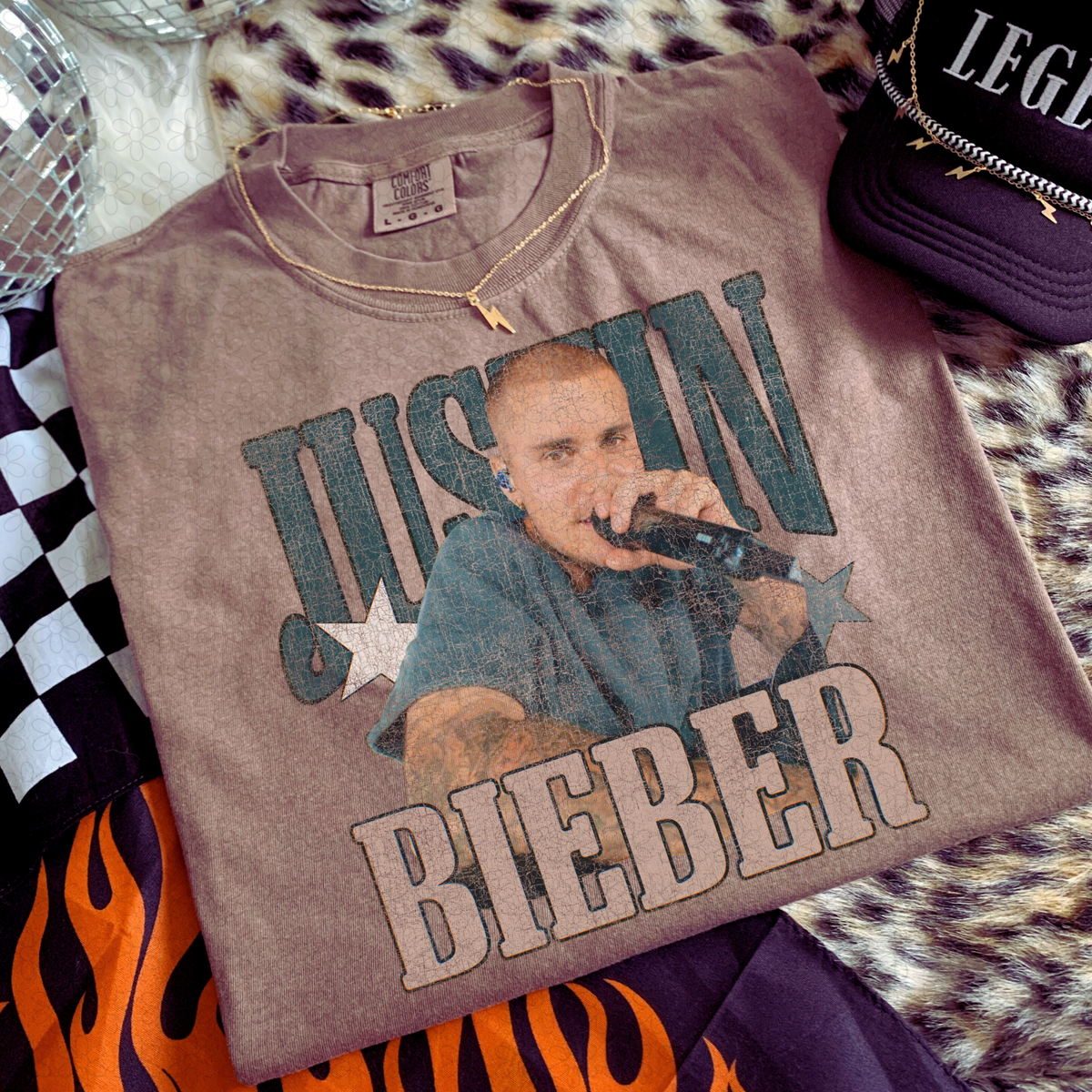 Justin Bieber DTF Transfer