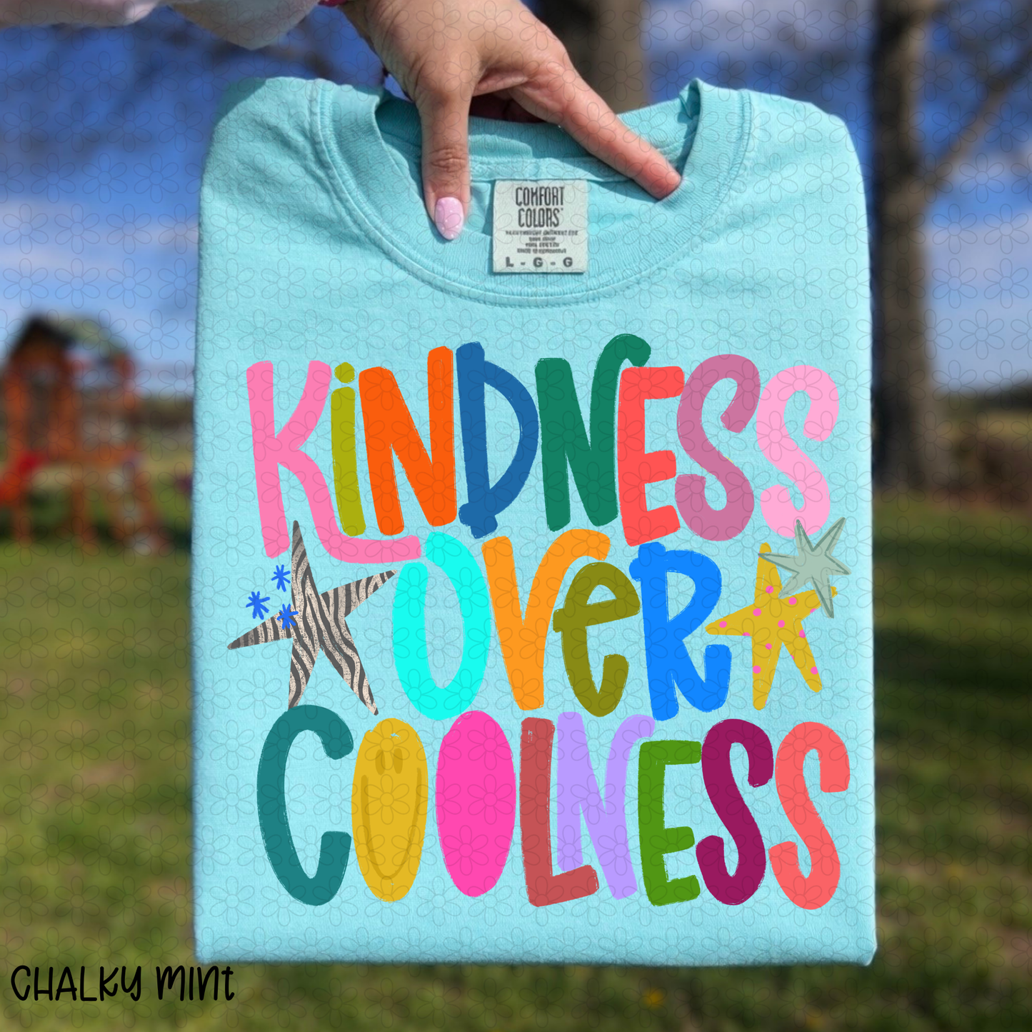 Kindness Over Coolness DTF Transfer