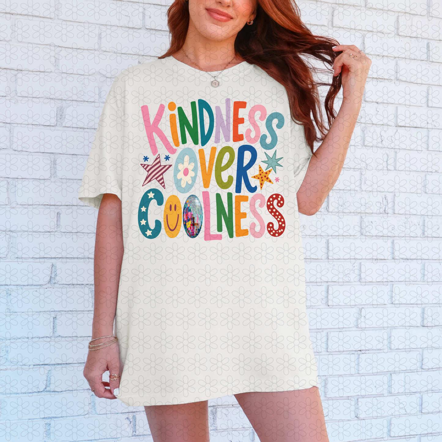 Kindness Over Coolness DTF Transfer