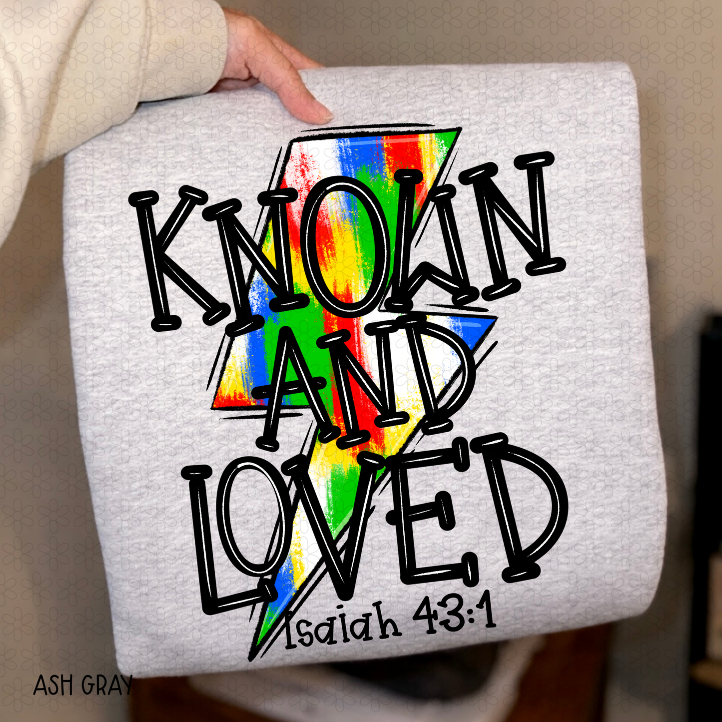 Known And Loved Bolt DTF Transfer