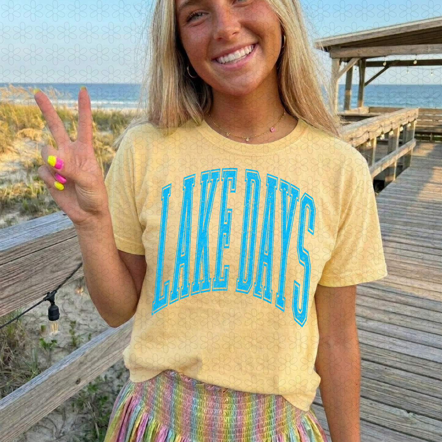 LAKE DAYS (Multiple Colors) DTF Transfer