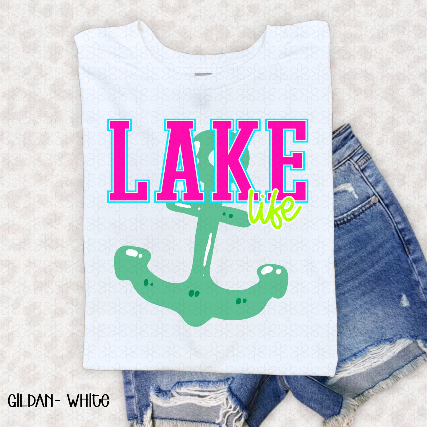 Lake Life Anchor DTF Transfer