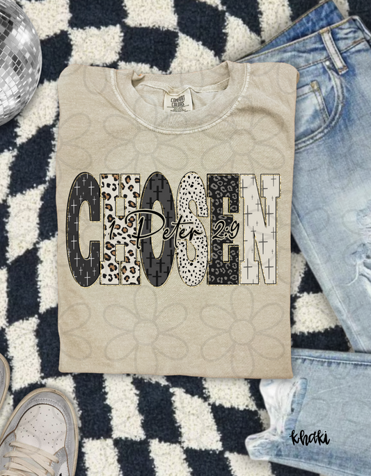 Leopard Chosen Peter  Kids Completed Tee