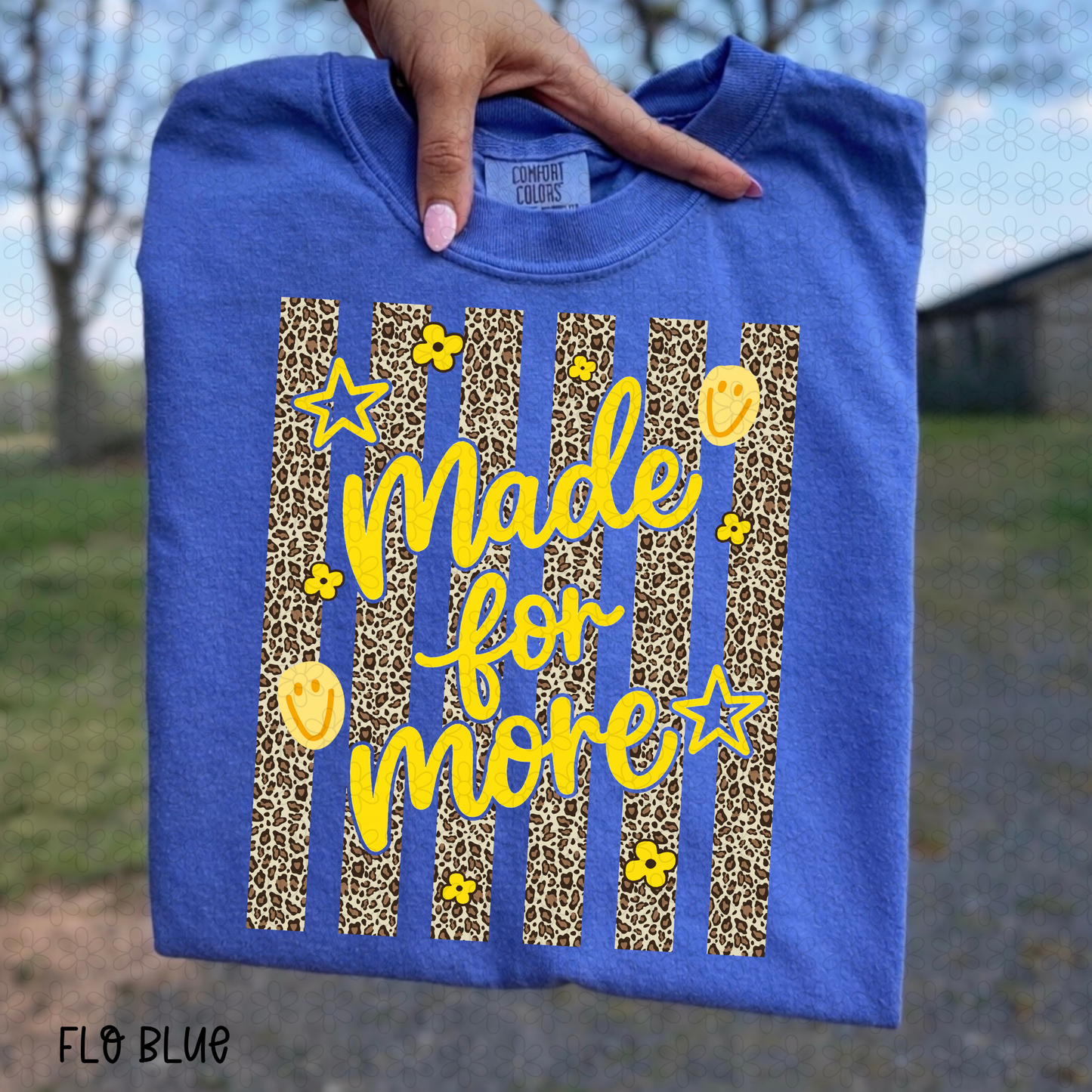Leopard Made For More DTF Transfer