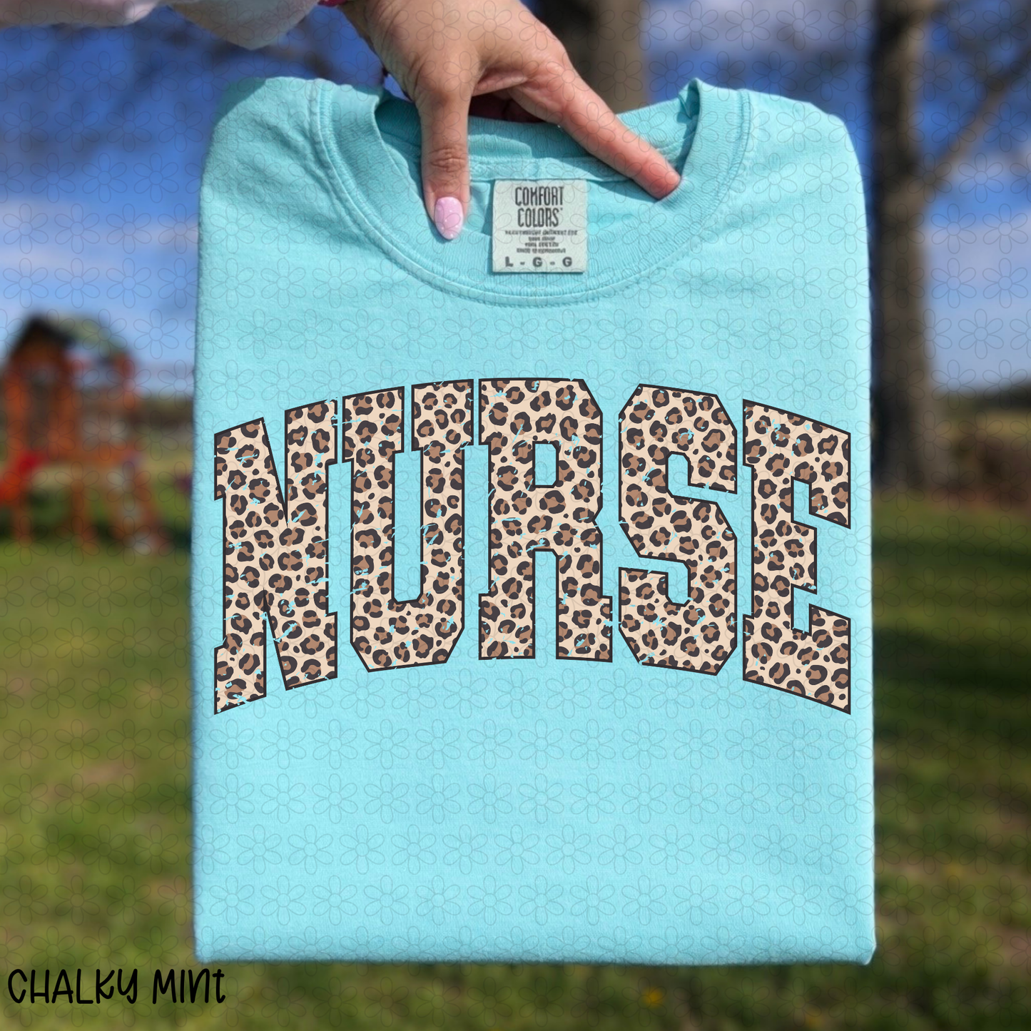 Leopard Nurse DTF Transfer
