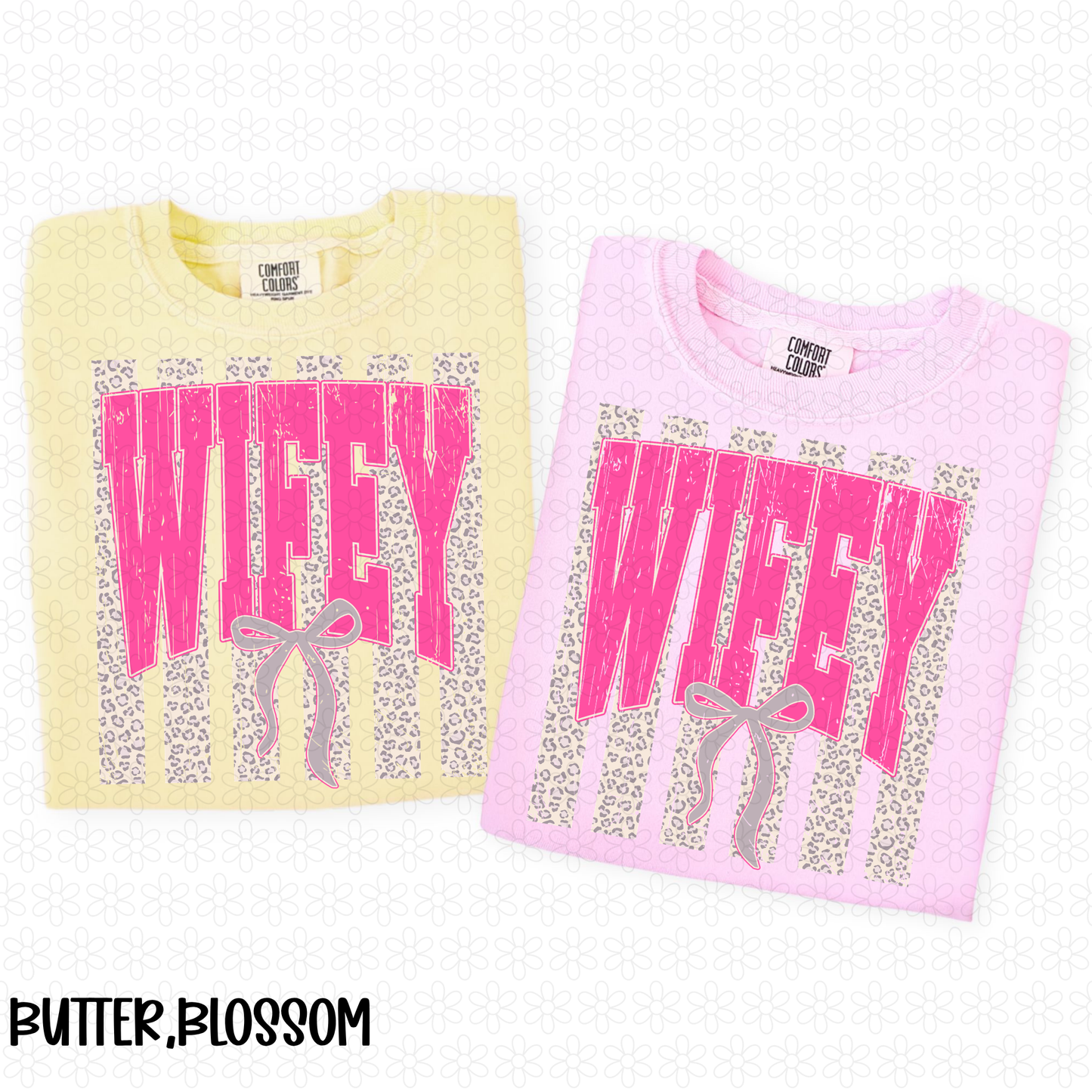 Leopard Wifey DTF Transfer
