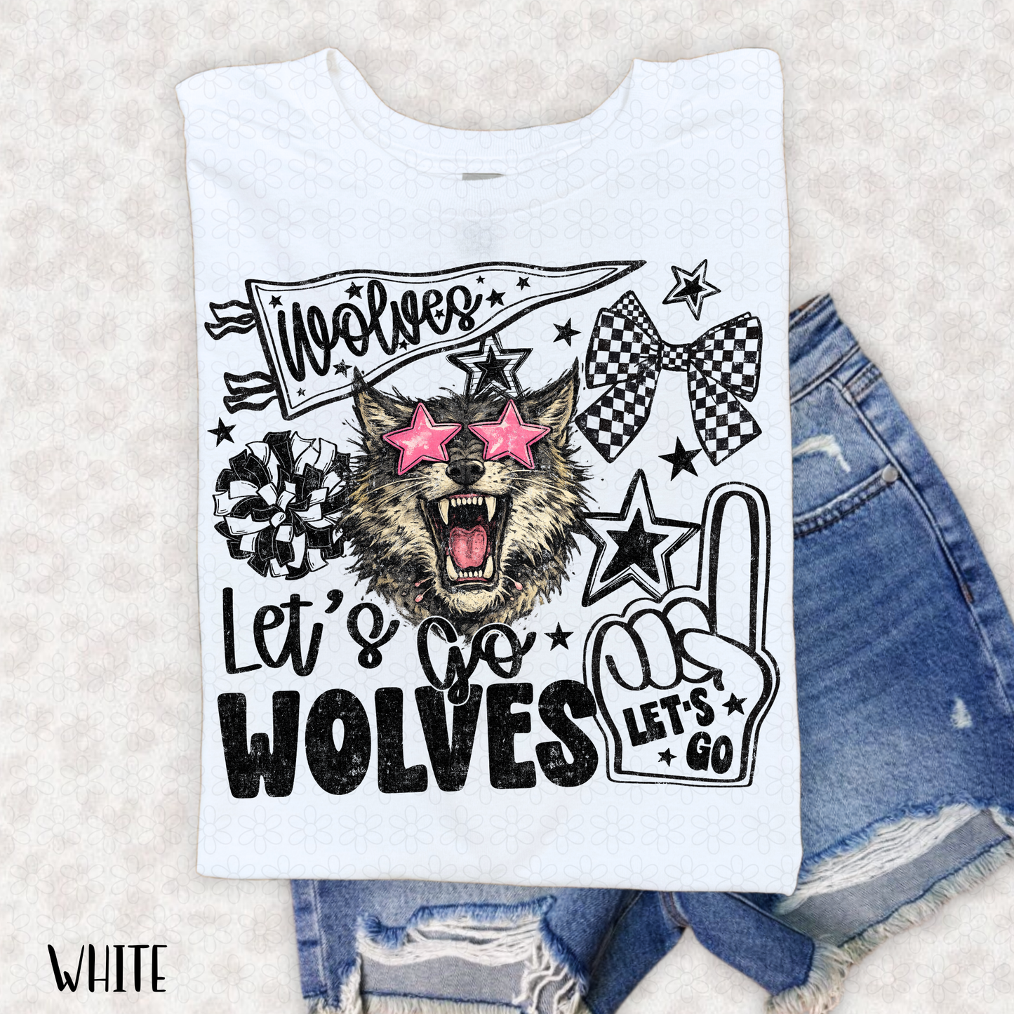 Let's Go Teams (Multiple Options No Customs) DTF Transfer