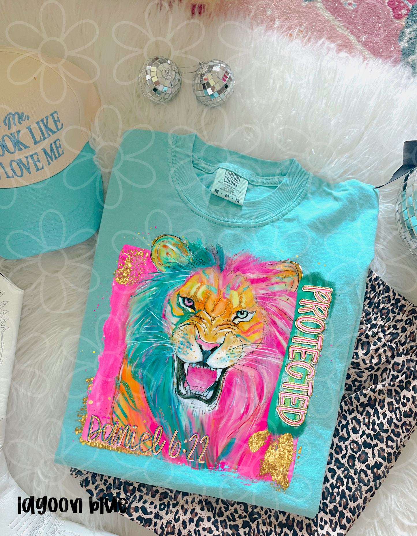 Lion Protected Daniel 6:22 Completed Tee