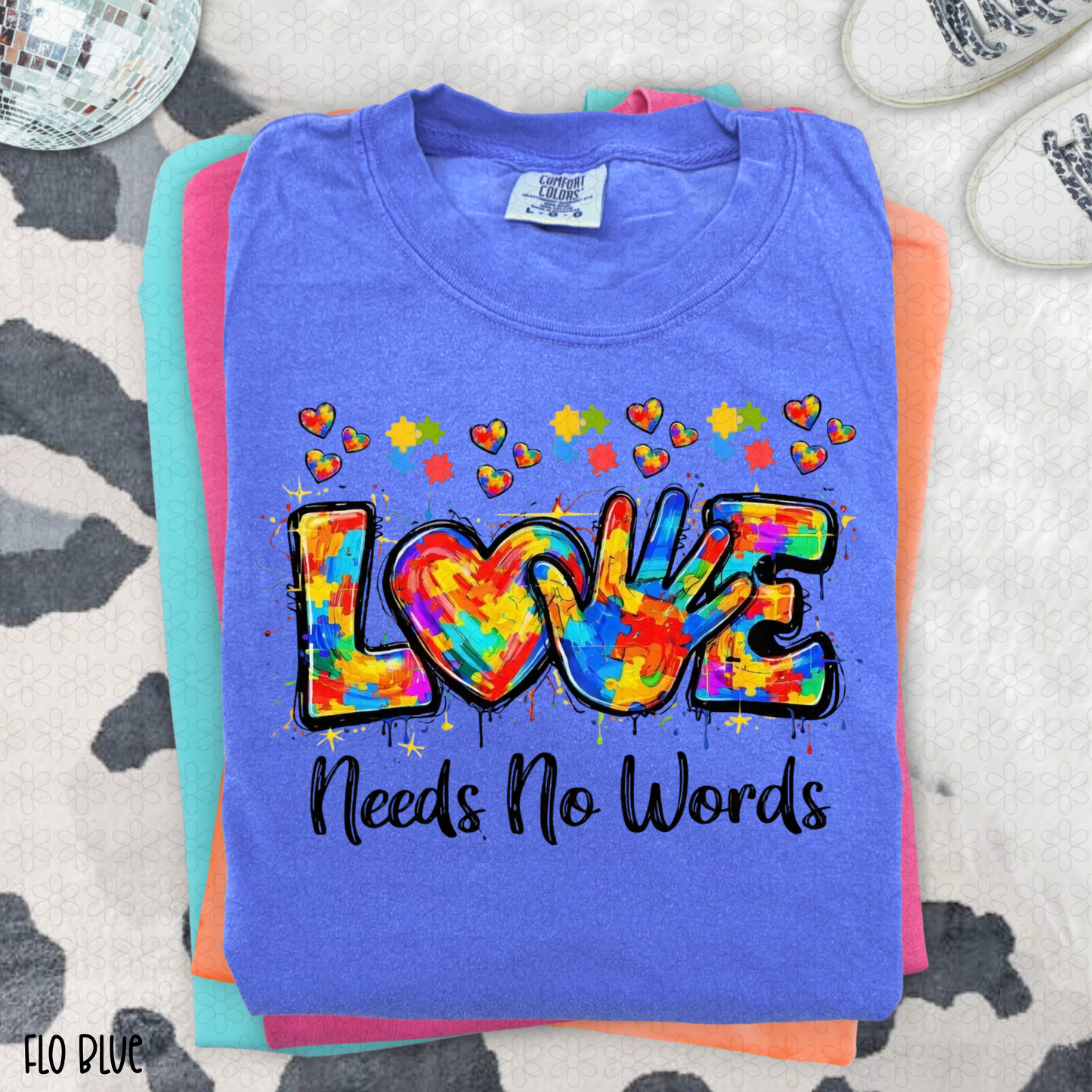 Love Needs No Words DTF Transfer
