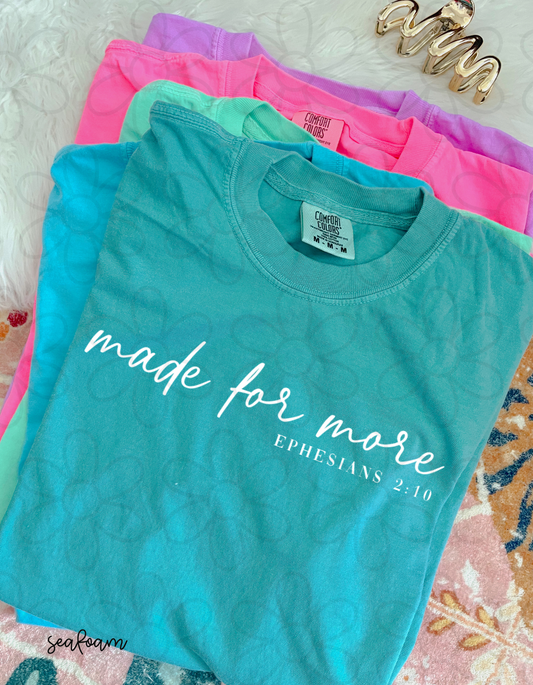 Made For More Kids Completed Tee