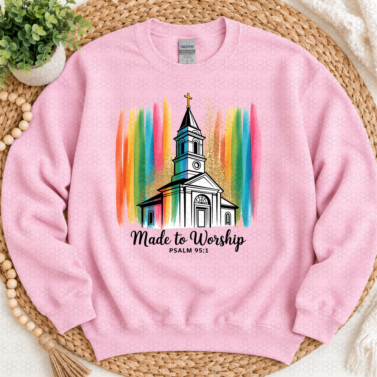 Made To Worship DTF Transfer