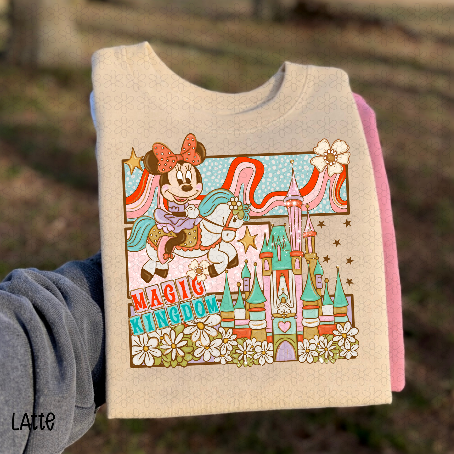 Magic Kingdom princess DTF Transfer