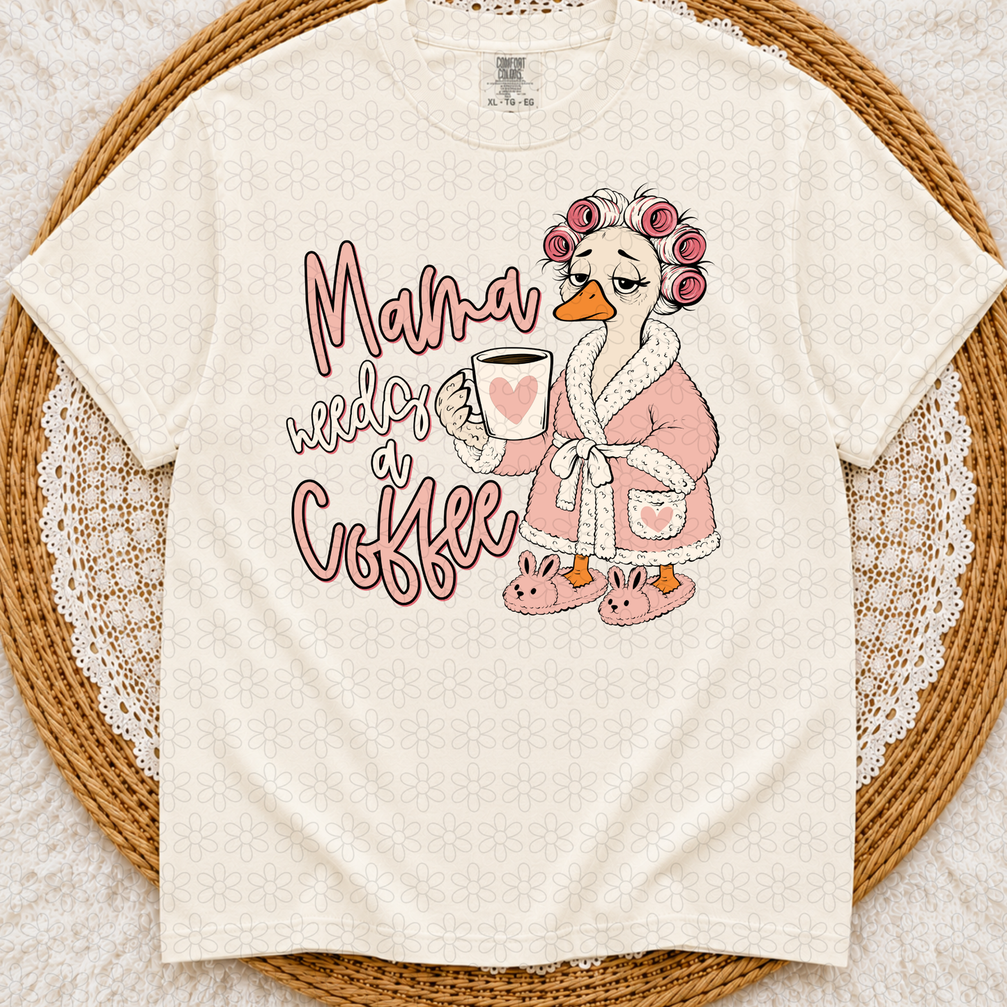 Mama Needs Coffee DTF Transfer