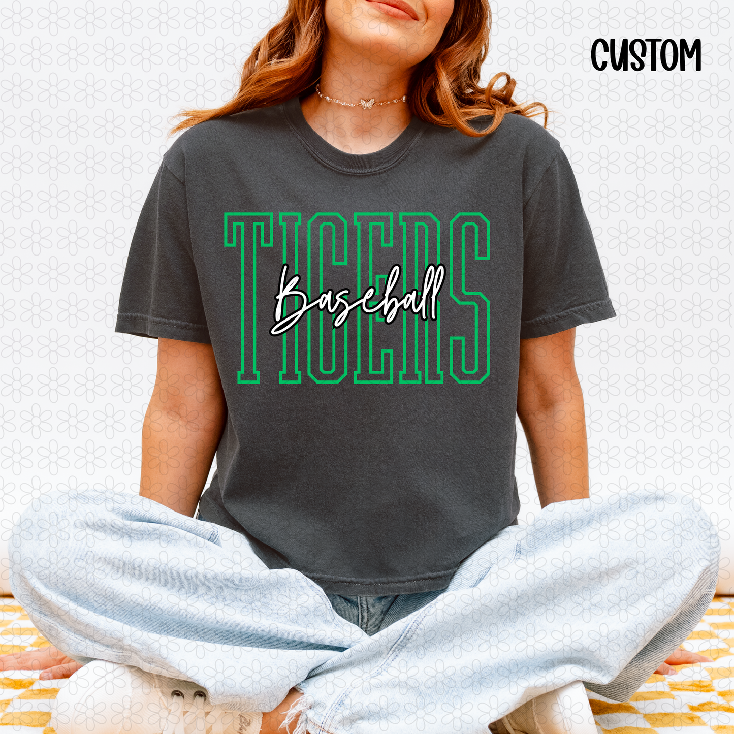 Mascot School Spirit CUSTOM ANY COLOR DTF Transfer